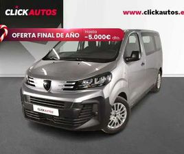 PEUGEOT EXPERT 2.0 BLUEHDI 180CV STANDAR EAT8 9 PLAZAS