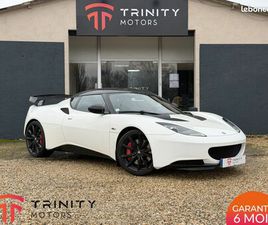 LOTUS EVORA S LOTUS EVORA 3.5 V6 350CH S 2+2 IPS SPORTS RACER + SUIVI COMPLET + GARANTIE 6 MOIS