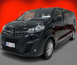 OPEL ZAFIRA-E LIFE L COMFORT 136 AUTOMAATTI 75 - JUURI SAAPUNUT, 9-PAIKKAINEN, SOH 92,3%, 180* KAMERA, KEYLESS, BLIS, 2X RENKAAT