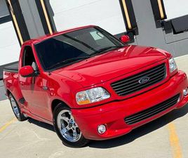 FORD F150 SVT LIGHTNING 2002 FORD F-150 SVT LIGHTNING FLARESIDE PICKUP, RED, NEEDS 0, 50KMI!