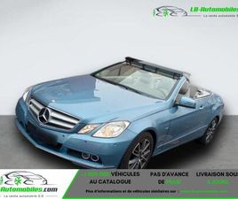 MERCEDES CLASSE E CABRIOLET E 200 MERCEDES CLASSE E CABRIOLET 200 BVA