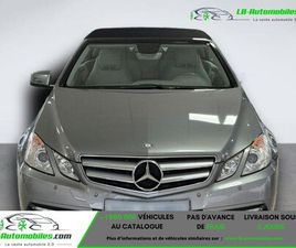 MERCEDES CLASSE E CABRIOLET E 200 MERCEDES CLASSE E CABRIOLET 200 BVA