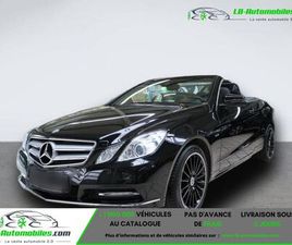 MERCEDES CLASSE E CABRIOLET E 200 MERCEDES CLASSE E CABRIOLET 200 BVA