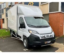 35 990 HT / FIAT DUCATO MAXI CAISSE 20M3 PORTE DEFLECTEUR 2.2 140 CV BVM6 NEUF / TVA RECUPERABLE