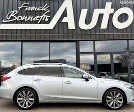 MAZDA 6 BREAK MAZDA 6 FW 2.2 SKYACTIV-D 184CH SÉLECTION BVA / CAMÉRA 360° / TOIT OUVRANT / SIÈGES CHAUFFANTS ET VENTILÉS / APPLE CARPLAY