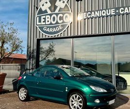 PEUGEOT 206 CC ROLAND GARROS 2.0 L 138 CV