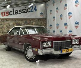 CADILLAC ELDORADO CABRIOLET CADILLAC ELDORADO CONVERTIBLE 1971 – 8,2 V8 FWD CABRIO RED LUXURY SULECHÓW