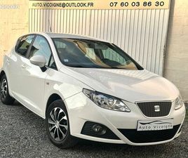 SEAT IBIZA 4/ IV / 1.4 TDI 80 / VÉHICULE FRANÇAIS / ENTRETIENS À JOUR