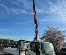 ISUZU LA SÉRIE N ISUZU M27 150CV GRUE FASSI RADIO + BENNE ACIER 59000 H.T