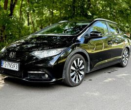 HONDA CIVIC TOURER HONDA CIVIC TOURER 1,6 DIESEL, SALON PL, BOGATE WYPOSAZENIE PNIEWY • OLX.PL