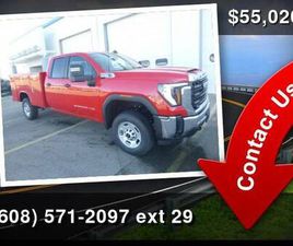 GMC SIERRA 2500HD DOUBLE CAB 2024 GMC GMC SIERRA 2500HD 4X2 DOUBLE CAB SERVICE/UTILITY TRUCK