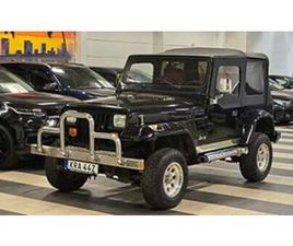 JEEP WRANGLER 4.0 4WD,AUTOMAT, LÅGMIL,FINT SKICK, NYBESIKTIGAD