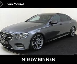 MERCEDES-BENZ E-KLASSE AMG 43 4MATIC PREMIUM PLUS / PANORAMADAK/ 20 INCH/ RIJASSISTENTIE/ DISTRONIC/ ZONNESCHERMPAKKET/ EL. TREKHAAK/ CARBON/ VOL!