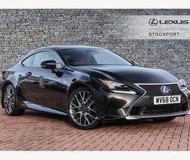 LEXUS RC RC300H 2.5 300H F SPORT E-CVT EURO 6 (START/STOP) 2DR