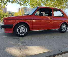 VOLKSWAGEN GOLF CABRIOLET GTI GOLF CABRIOLET 1.8 GTI