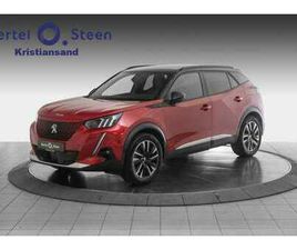 PEUGEOT 2008 PEUGEOT E-2008 GT 136 HK | 3 X ISOFIX | FULL LED | KAMERA 2022, 36 100 KM, KR 215 000,-