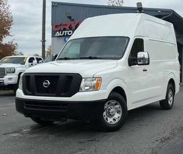 NISSAN CARGO 2019 NISSAN NV 3500 HD SV 3500 HD SV 3DR CARGO VAN W/HIGH ROOF