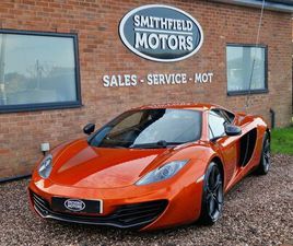 MC LAREN MP4-12C 2012 MCLAREN 12C 3.8 (592BHP) COUPE