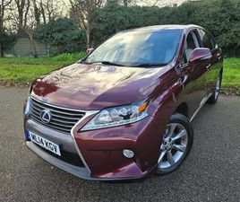 LEXUS RX RX 450H 3.5 450H V6 ADVANCE CVT 4WD EURO 6 (START/STOP) 5DR (PAN ROOF)