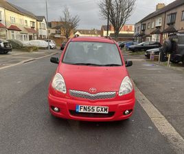 TOYOTA YARIS VERSO 2005 (55) - 1.3 VVTI T SPIRIT 5DR AUTO