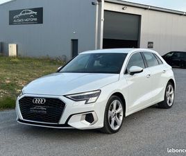 AUDI A3 SPORTBACK 35 TDI 150CV / FINITION : DESIGN LUXE / VIRTUAL COCKPIT / CARPLAY / CAMÉRA DE RECUL & RADARS AIDE AU STATIONNEMENT AV & AR / SIÈGES FULL CUIR 