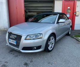 AUDI A3 CABRIO A3 CABRIO 1.6 TDI AMBITION OK NEOPAT. GARANZIA