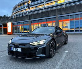 AUDI E-TRON GT QUATTRO PRO/NORSK/B&O/MATRIX/360KAM/PANO/S.SOUND++
