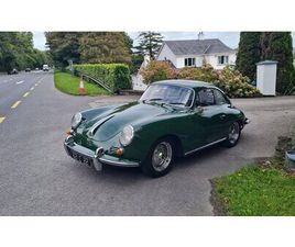 1962 PORSCHE 356 VERT FONCÉ MANUEL CONDUITE À GAUCHE IN B...
