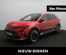 RENAULT PREMIUM RENAULT SCÉNIC E-TECH EV87 LONG RANGE ICONIC | SOLARBAY ELEKTROCHROMATISCH PANORAMISCH DAK | HARMAN KARDON PREMIUM AUDIO | STOELVERSTELLING ELEKTRISCH MET MASSA