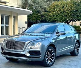 BENTLEY BENTAYGA BENTLEY BENTAYGA BENTAYGA W12