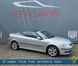 SAAB 9-3 CABRIOLET SAAB 9-3 CABRIO 1.8T NAVI LM BLAUWE KAP WINTERSET (BJ 2008) — SAAB — MARKTPLAATS