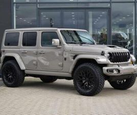 JEEP WRANGLER CONVERTIBLE JEEP WRANGLER BRUTE CUSTOM CONVERSION SKYVIEW 4XE 380 PK, FU — JEEP — MARKTPLAATS
