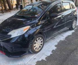 NISSAN VERSA NOTE NISSAN VERSA NOTE