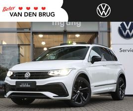 VOLKSWAGEN TIGUAN 1.4 TSI 245 PK DSG EHYBRID R-LINE | PANORAMA DAK | LEDER | ORYX WHITE | IQ LIGHT | 360 CAMERA | ACC | STOELVERWARMING V + A | APP CONNECT | EL