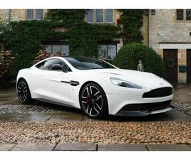 ASTON MARTIN VANQUISH • STRATUS WHITE • JEWELLERY PACK • B&O SOUNDSYSTEM • LOW MILEAGE