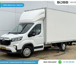 MAXUS EDELIVER 9 MAXUS EDELIVER 9 204PK 100% ELEKTRISCH 72KWH LAADKLEP LED AIRCO ADAPTIEVE CRUISE CONTROL CARPLAY CAMERA STOELVERWARMING BAKWAGEN KOFFER MEUBELBAK