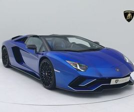 LAMBORGHINI AVENTADOR ROADSTER S LAMBORGHINI AVENTADOR S ROADSTER AD PERSONAM BLU VATHYS I CA