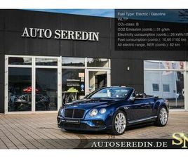 BENTLEY CONTINENTAL GTC BENTLEY V8 S CONVERTIBLE