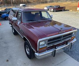 1988 DODGE RAMCHARGER FOR SALE