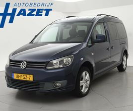 VOLKSWAGEN CADDY MAXI 1.2 TSI 6-PERS BENZINE ROLSTOEL CADDY + STOELVERW. | NAVI | CRUISE CONTROL | CLIMATE CONTROL