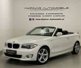 BMW SERIE 1 CABRIOLET 118 D CABRIO TEMPOMAT - SHZ - PDC