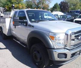 FORD F 450 SUPER CAB 2014 FORD F-450 SUPER DUTY 4X4 4DR SUPERCAB SERVICE BODY CRANE 87,200