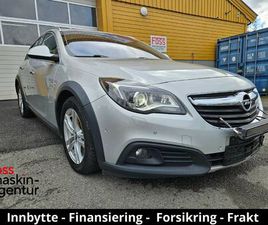 OPEL INSIGNIA COUNTRY TOURER 163HK 4X4 WEBASTO+ACC+KROK+PANORAMA+DAB+R.KAM+LED-BAR++