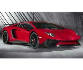 USED 2016 LAMBORGHINI AVENTADOR LP750-4 SUPERVELOCE