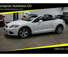 MITSUBISHI ECLIPSE SPYDER 2009 MITSUBISHI ECLIPSE SPYDER GS 2DR CONVERTIBLE