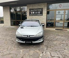 PEUGEOT 206 CC PEUGEOT 206 1.6 16V CC CABRIOLET NEO PATENTATI