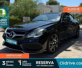 MERCEDES CLASSE E E 250 MERCEDES-BENZ CLASE E CABRIO 250CDI BE AUT.