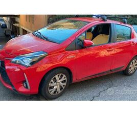 TOYOTA YARIS TOYOTA YARIS HYBRID ACTIVE ROSSA – 2019 – KM 92000