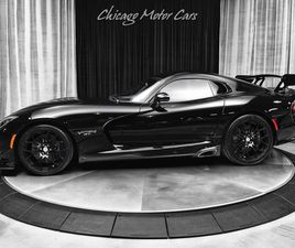 DODGE VIPER COUPE 2017 DODGE VIPER GTC AERO WING TIME ATTACK PACKAGE TA 2.0 ONLY 3K MILES BLACK