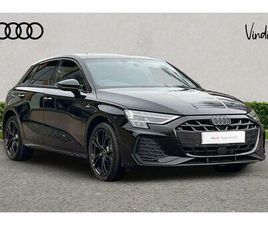 AUDI A3 AUDI A3 1.5 TFSI E 204 BLACK EDITION 5DR S TRONIC